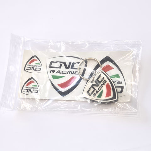 CNC Racing Key Ring/Stickers