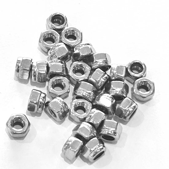 M4 A2 Stainless Nyloc Nut